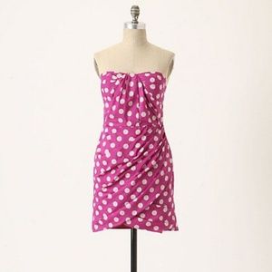 DONATED - Leifsdottir Lafayette Strapless Polka Dot Dress